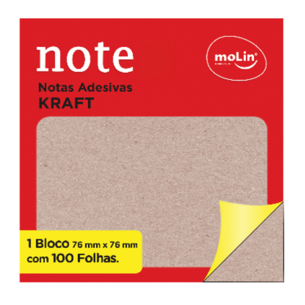 BLOCO DE NOTAS ADESIVAS ECO 76 mm x 76 mm – 23320