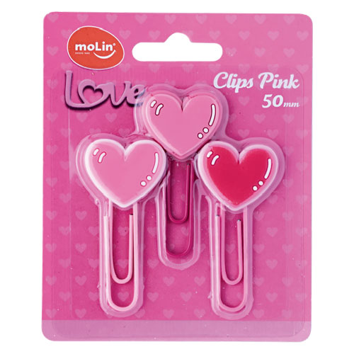 CLIPS LOVE PINK 50mm – 31577