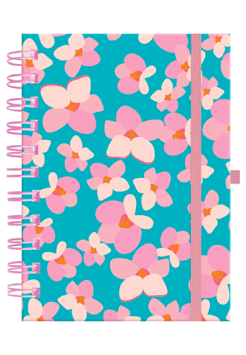 CADERNO A6 ARGOLADO SAKURA – 40037