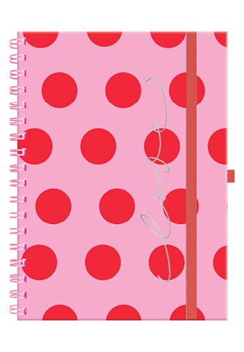 CADERNO COLLEGE ARGOLADO PINK POÁ – 40010