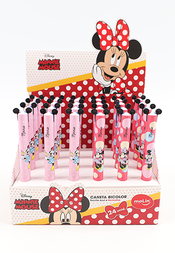 CANETA BICOLOR MINNIE 1.0MM – 22423