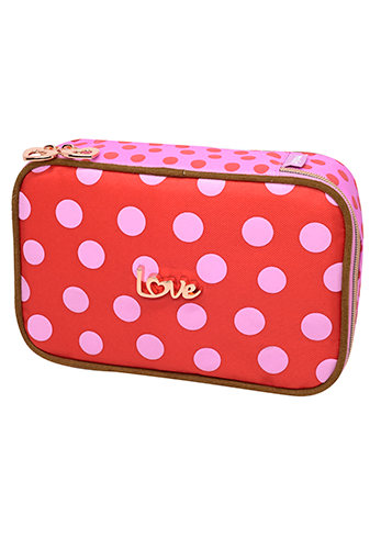 ESTOJO LOVE PINK POÁ RETANGULAR – 40271