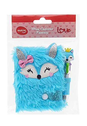 MINI CADERNO LOVE FANTASY RAPOSA – 23498