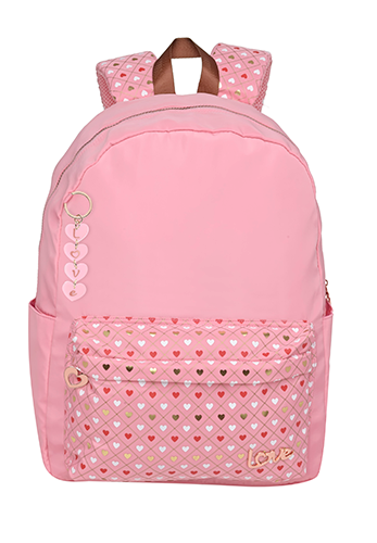 MOCHILA LOVE PINK HEARTS – 40235